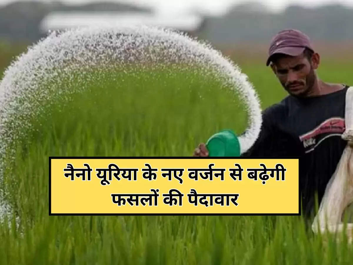 Nano Urea : नैनो यूरिया के नए वर्जन से बढ़ेगी फसलों की पैदावार, सरकार ने दी मंजूरी, किसानों की हो गई मौज