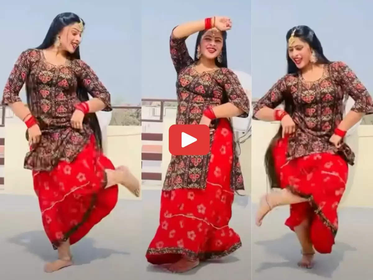 Viral Dance  : 'मरजानी झांझर बोल पड़ी' गाने पर लंबे बालों वाली इस लड़की ने गजब के ठुमके लगाकर किया मदहोश