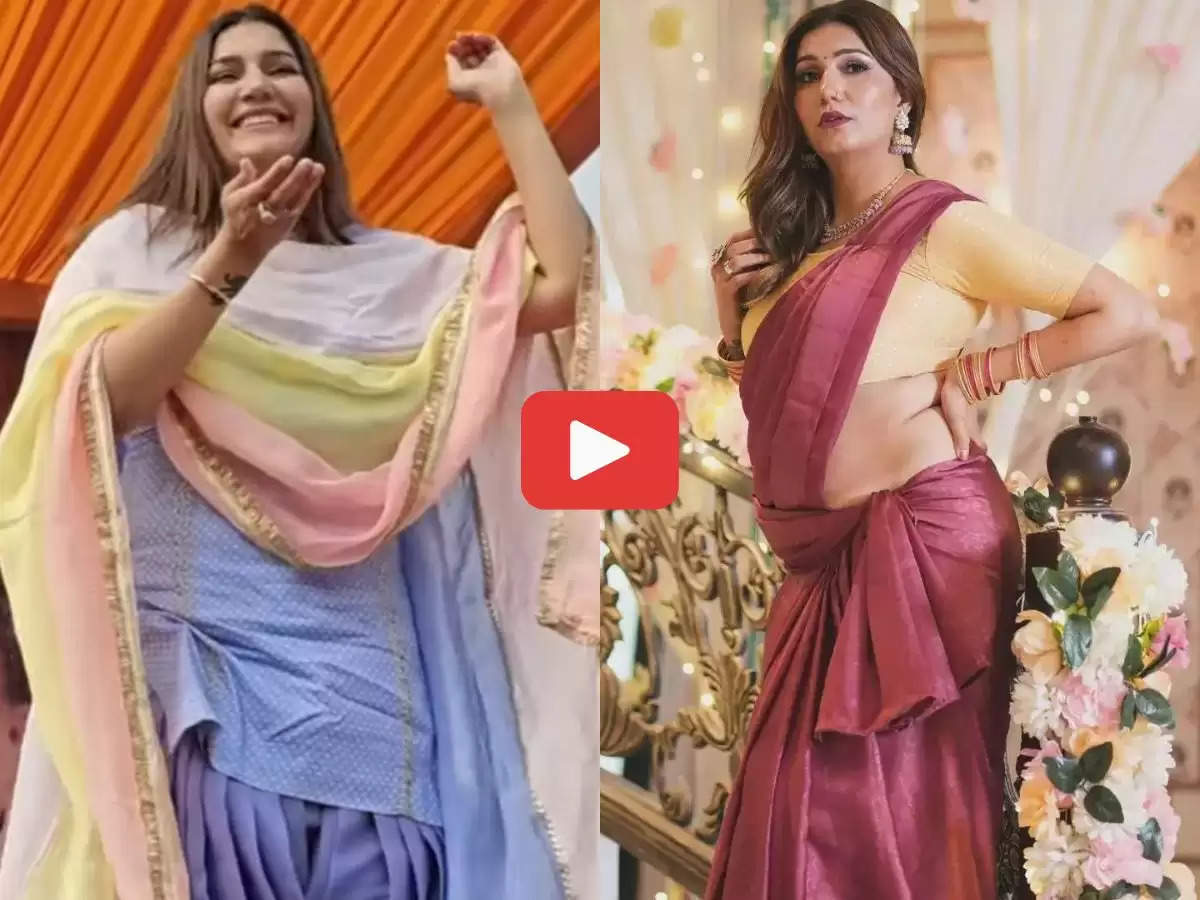 Sapna Choudhary के ठुमकों ने लगाई आग, 'Laal Dupatta' गाने पर दिखाया गजब का जलवा