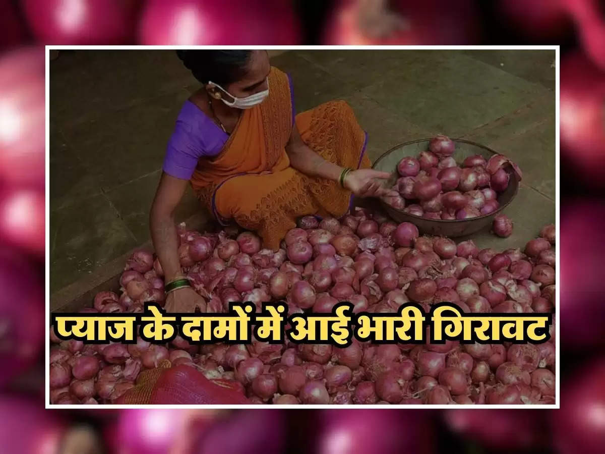 Onion Price Cut : प्याज के दामों में आई भारी गिरावट, अब मात्र 35 रुपये में मिलेगा झोली भर प्याज