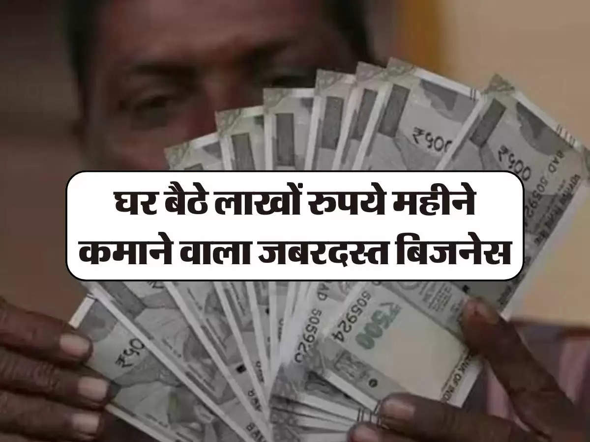 Business Idea: घर बैठे लाखों रुपये महीने कमाने वाला जबरदस्त बिजनेस, सालों-साल होगी बंपर कमाई